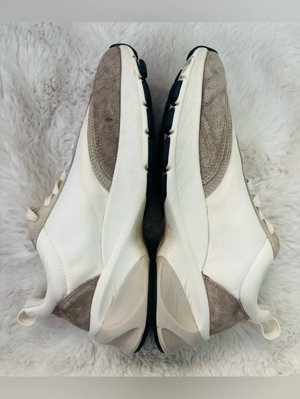 Tory Burch Good Luck Lace Up Trainers Tennis Shoes Sneakers Size: 7